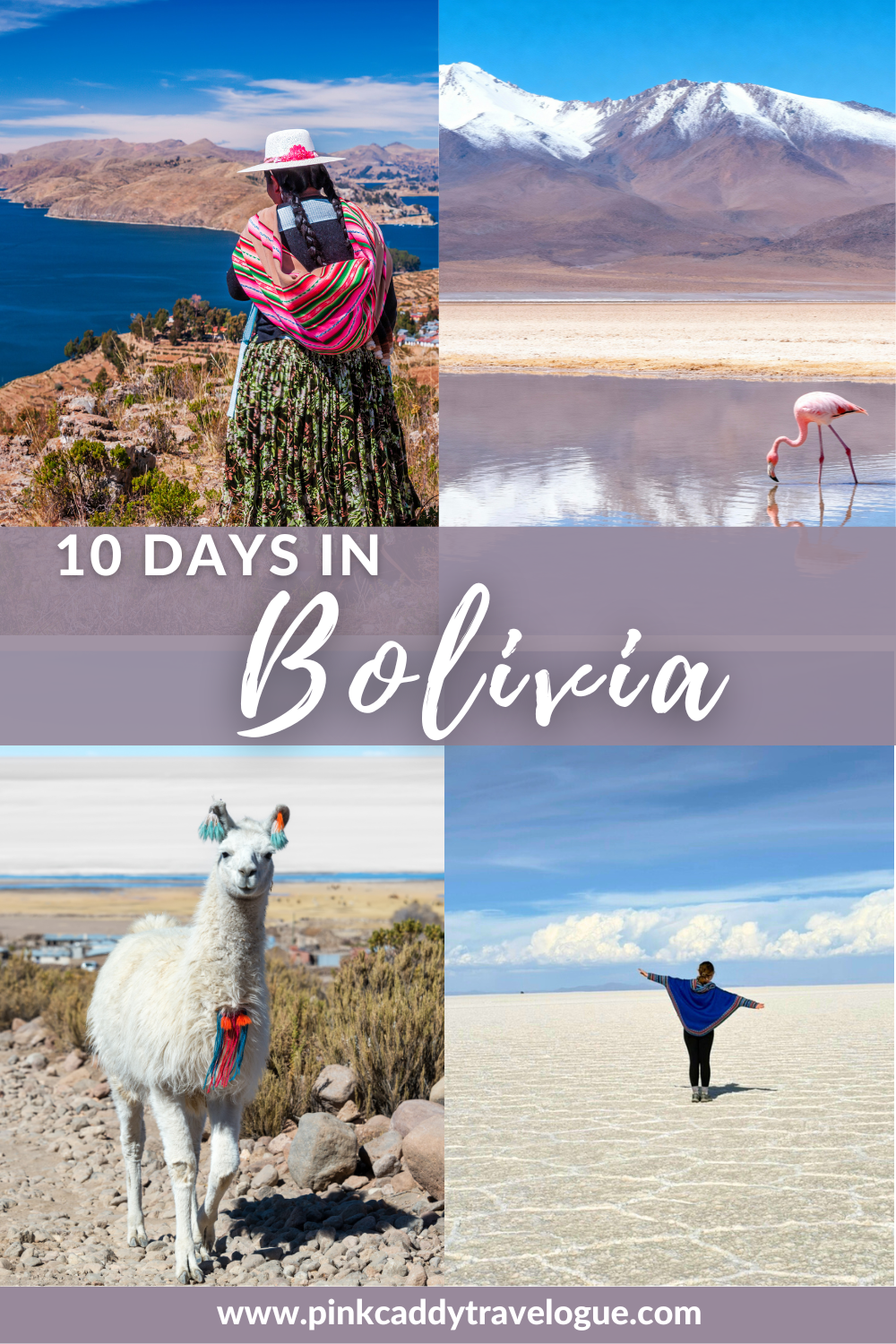 Bolivia is one of South America's most underrated countries, and yet it's home to some of the most unique places on earth! This 10 day Bolivia itinerary will you to see all of the highlights, from La Paz, Isla del Sol, and the incredible salt flats. #bolivia #uyuni #lapaz